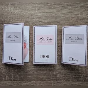 Dior Samples - Miss Dior 2x 1ml And Miss Dior Bouquet 1x 1ml